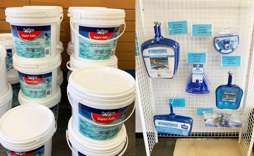 Pool Chemicals, Supplies and Equipment